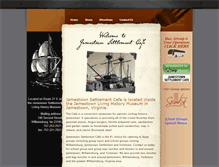 Tablet Screenshot of jamestowncafe.com